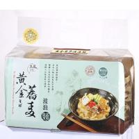 (麵條上有蕎麥點-自然現象,介意請少量購買哦~)[玉民-台灣黃金蕎麥] 玉民黃金蕎麥波浪麵900克*1包